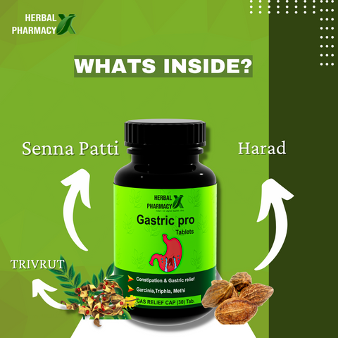 Herbal Pharmacy GASTRIC PRO with Triphala And Methi