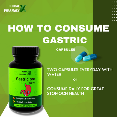 Herbal Pharmacy GASTRIC PRO with Triphala And Methi