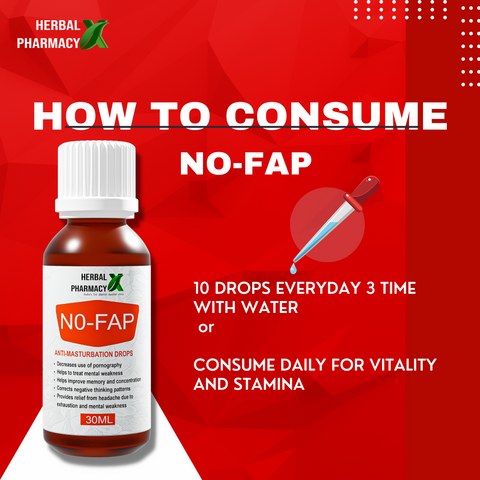 Herbal Pharmacy NO Fap With Sarpagandha and Wallnut