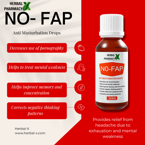 Herbal Pharmacy NO Fap With Sarpagandha and Wallnut