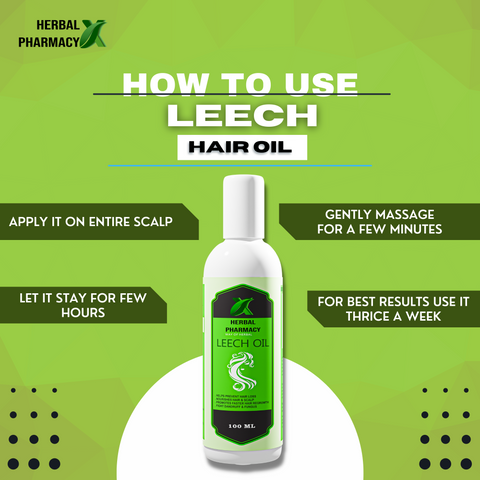 Herbal Pharmacy LEECH Hair Oil (Hair Repair & Nourishment ) (100 ml)